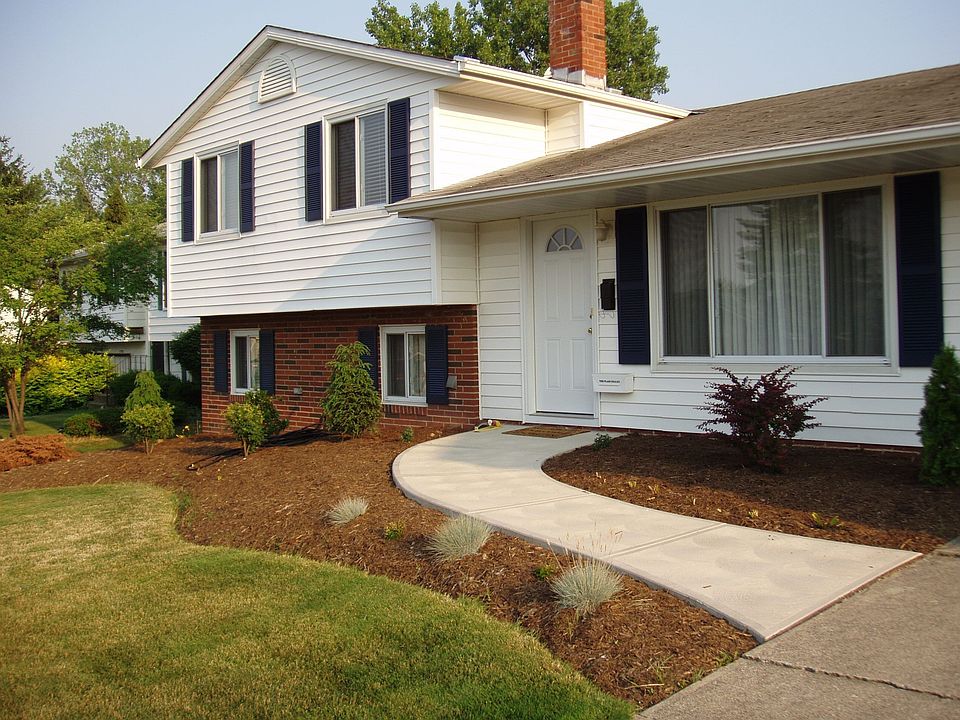 New front walk and landscaping