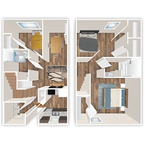 Floor plan 3 Bed/2 Bath