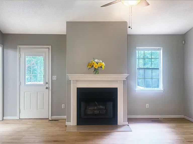 Living Room with Fireplace