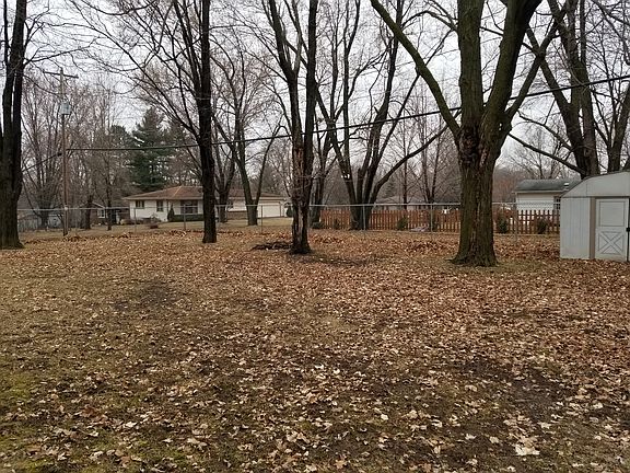 Backyard, fenced in w/ shed