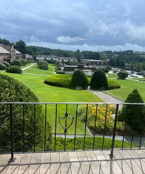 View from balcony