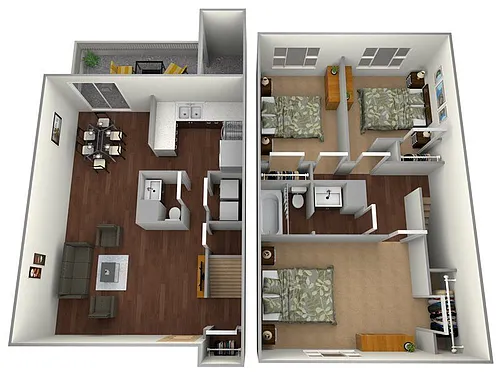 Floor plan The Beckham