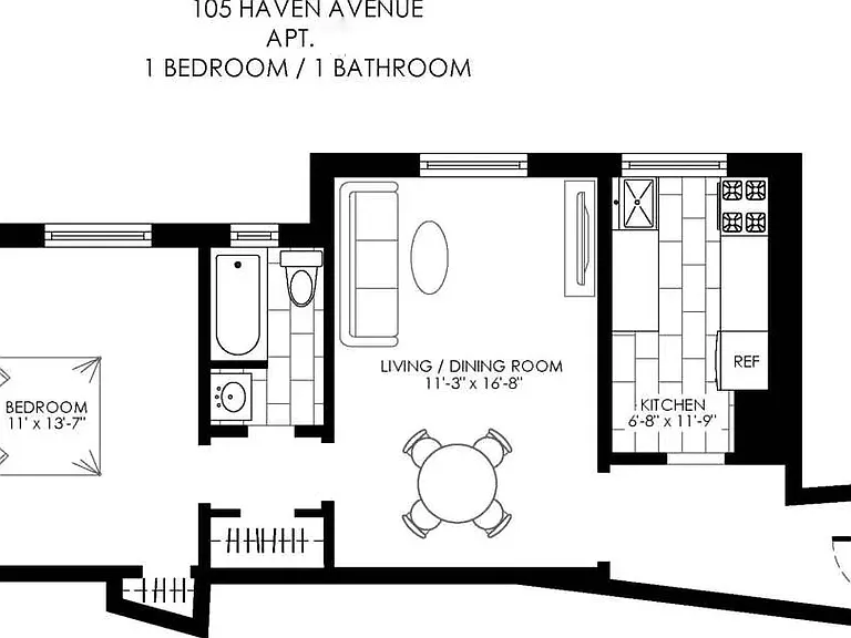 105 Haven Ave #2E — Photo 2