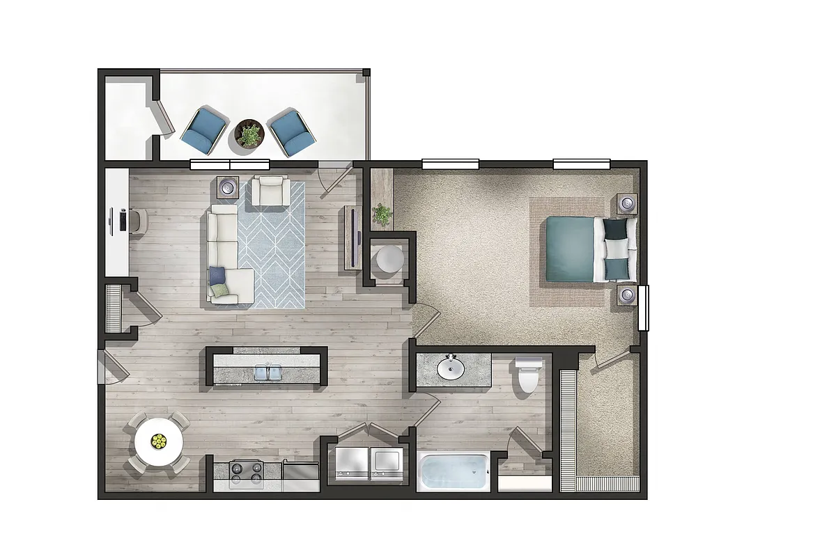 Floor plan The Blakely