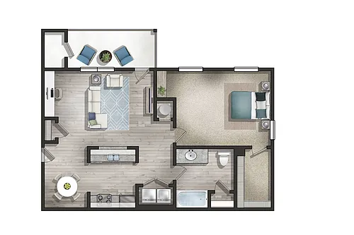 Floor plan The Blakely