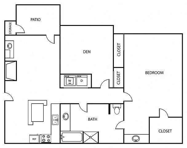 Floor plan 1G