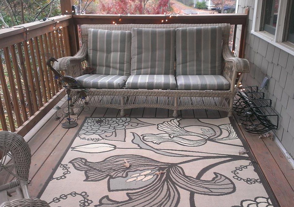 Covered front porch