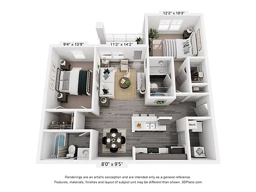 Floor plan The Polk