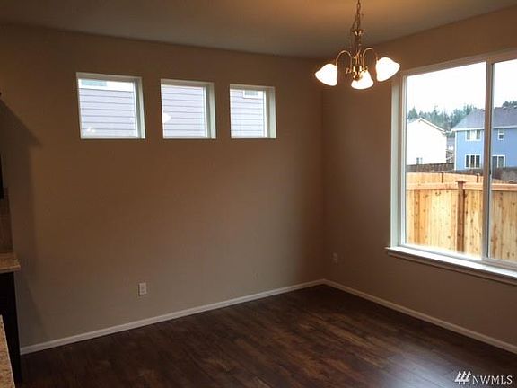 Example of a home that is completed