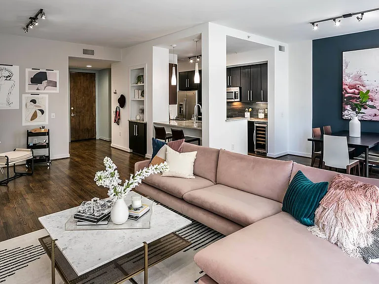 Spacious Living and Dining Space