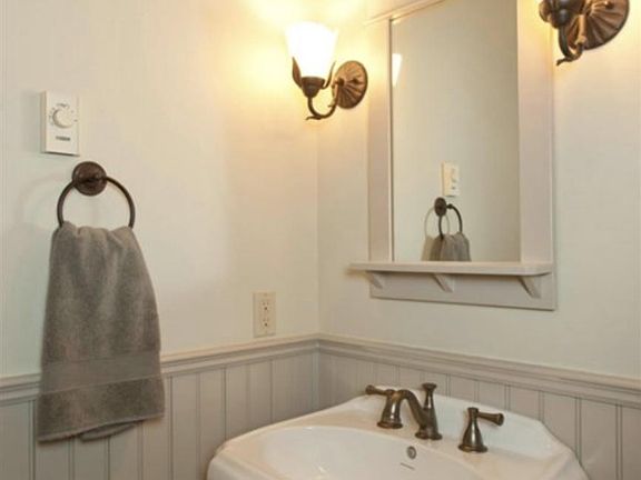 main floor powder room