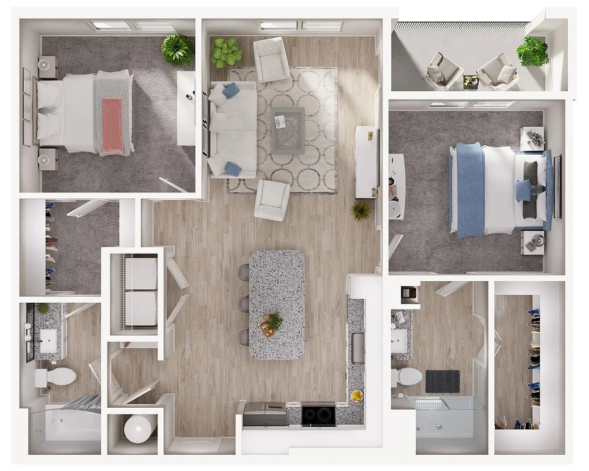Floor plan B1