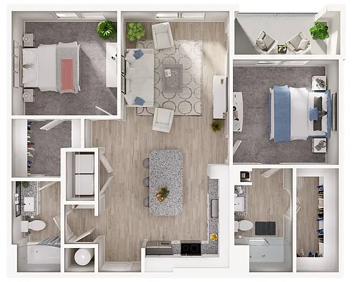Floor plan B1