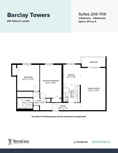 Floor plan The 09 Collection