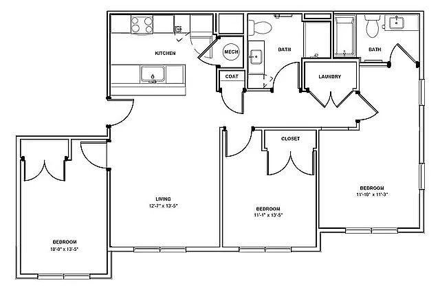 Floor plan Rosette