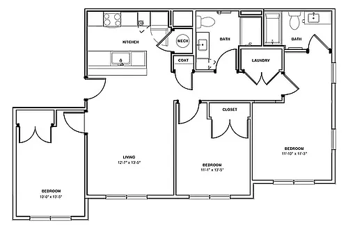Floor plan Rosette