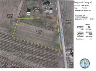 0 Salem Church Rd LOT 1, Elizabeth City, NC 27909
