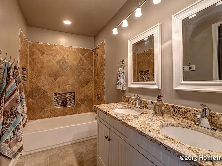 Second floor shared full bathroom