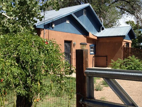 Gate at entrance of yard.