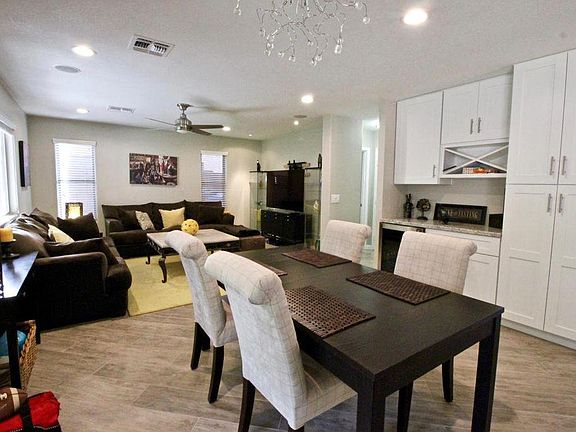 great room style kitchen/dining/family room