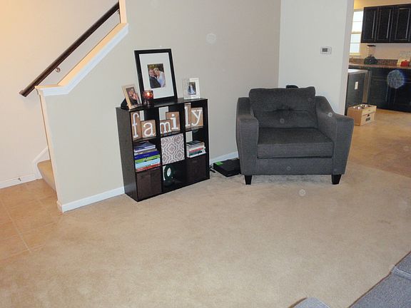 Living Room flows to kitchen