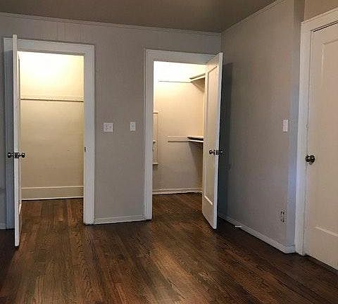 2 large walk in closets