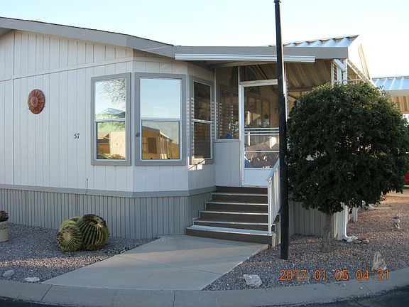 front view with porch entry