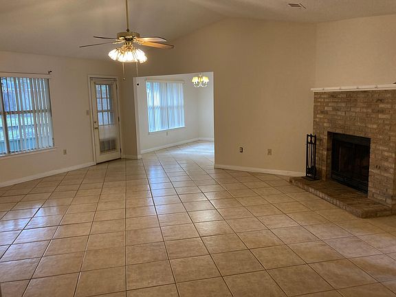 Livingroom with gas or real wood fireplace. Looking toward dining room.