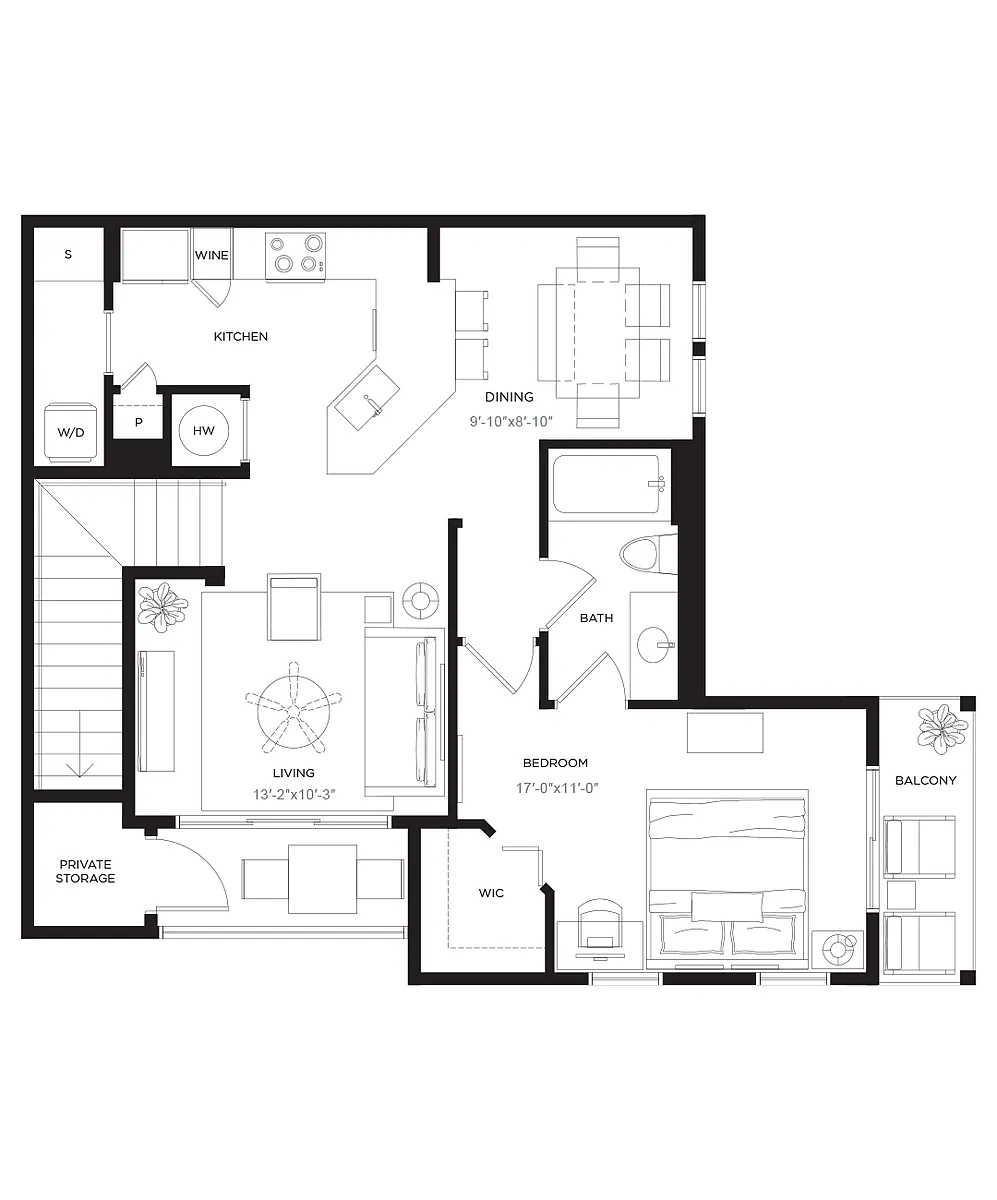 Floor plan A3U