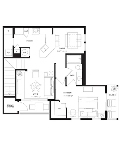 Floor plan A3U