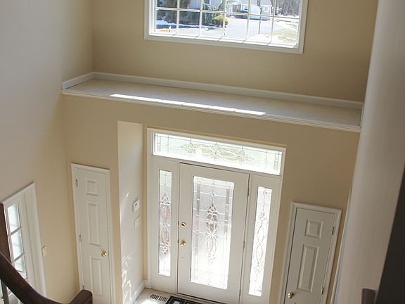 Foyer from top of stairs