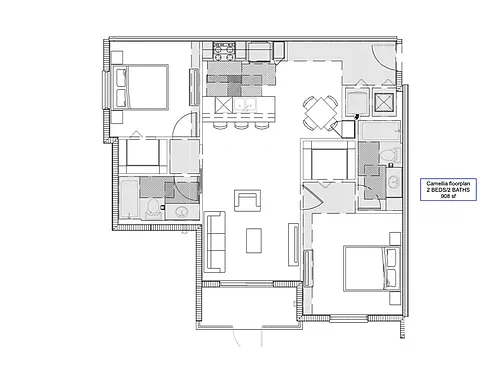 Floor plan Camellia