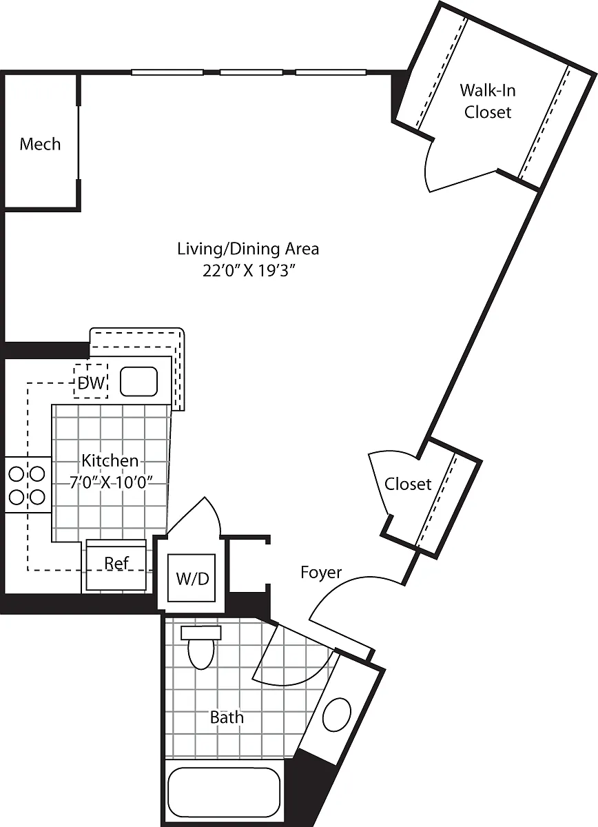 Floor plan Columbus