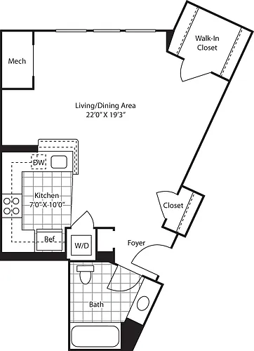 Floor plan Columbus