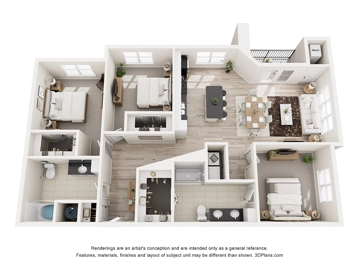 Floor plan C1