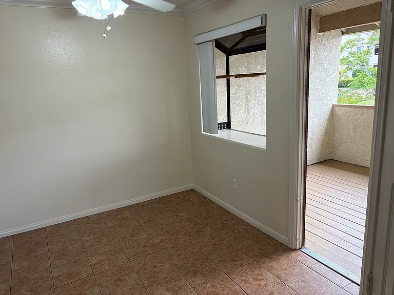 kitchen and balcony
