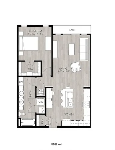 Floor plan A4