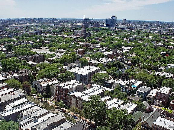 View of the Old Town Triangle, from your apartment.