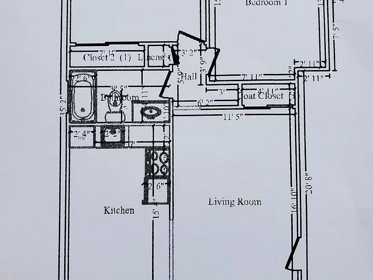 890 sq feet not including patio