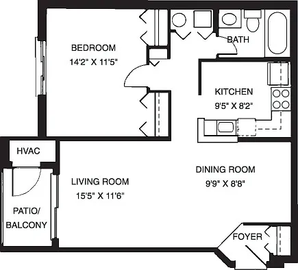 Floor plan 1A