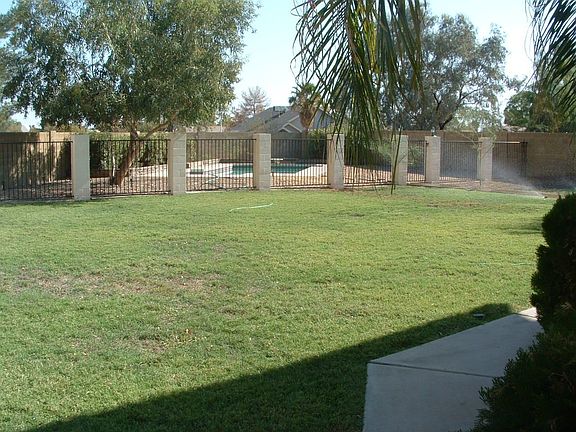 Huge backyard