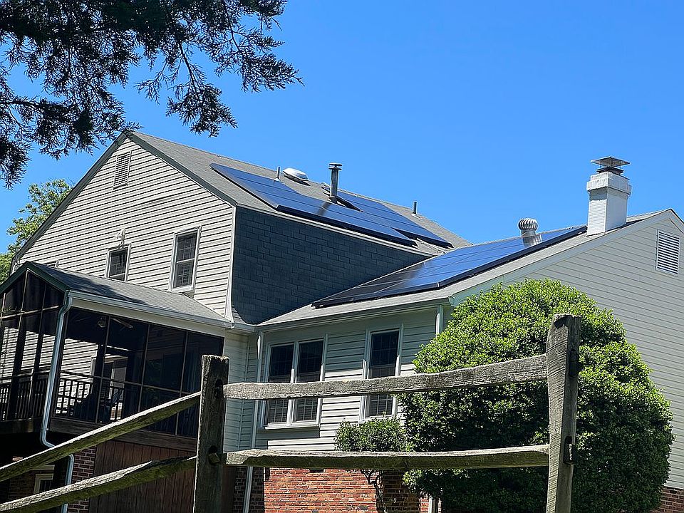 2 of 3 sets of solar panels
