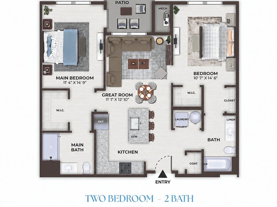 2nd image of 1 W Elizabeth Ave #1352