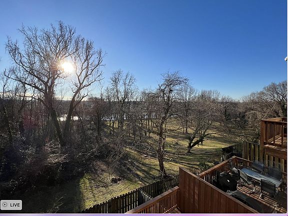 morning view from the third floor deck off of the master suite