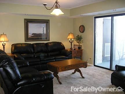 Living Room with ocean view