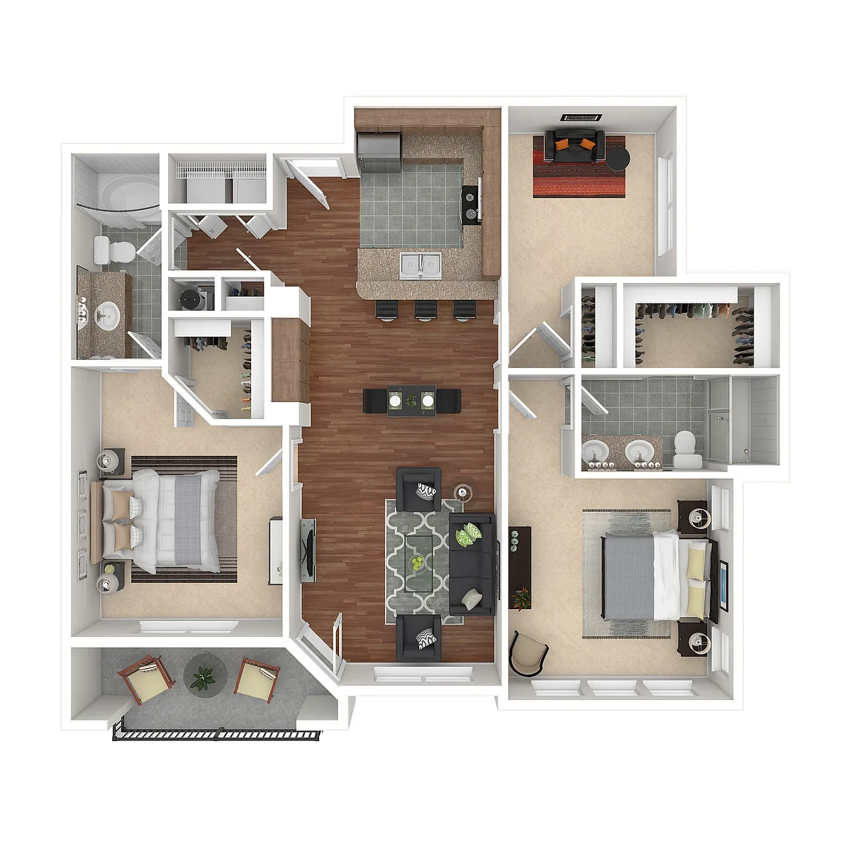 Floor plan B4D