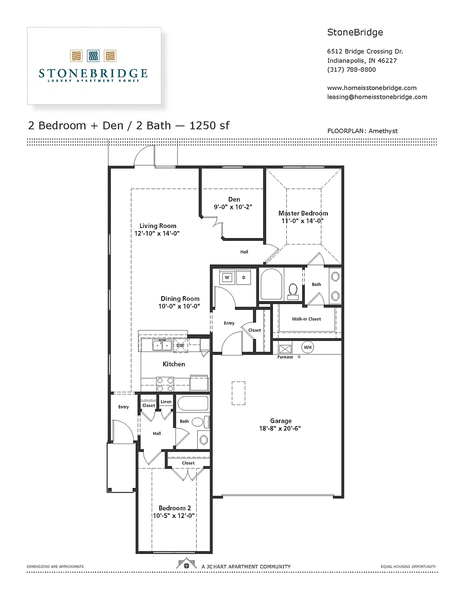Floor plan Amethyst 2.2