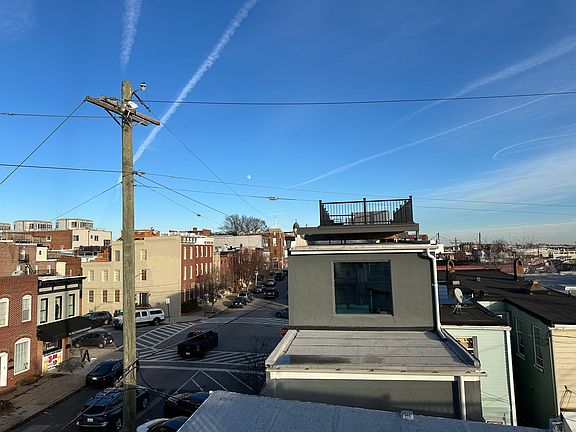 One block from The Chasseur.