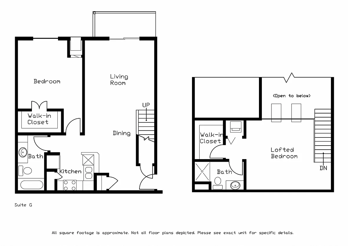 Floor plan G
