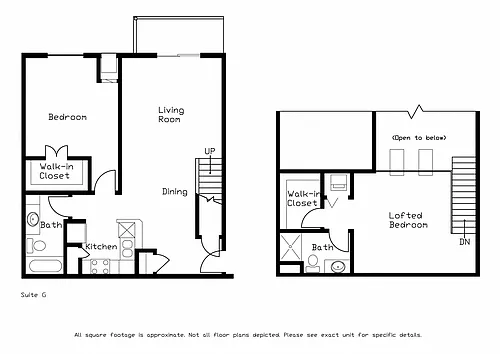 Floor plan G